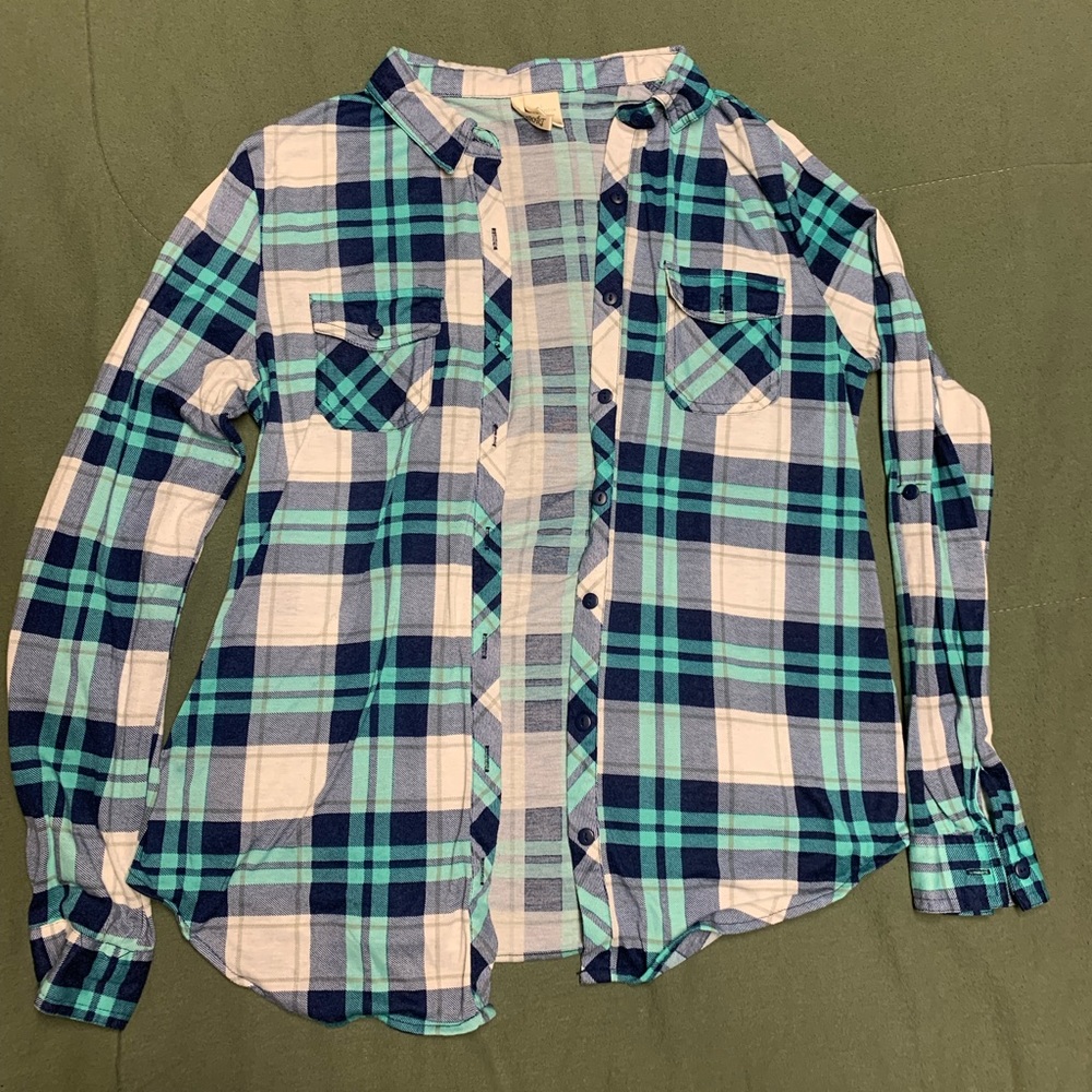 Plaid Button Down